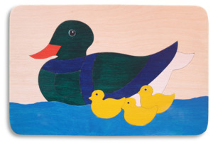 Colourful Fun: Duck Family puzzle