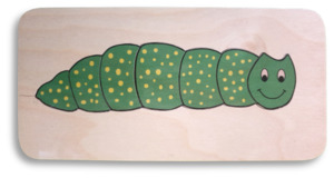 Colourful Fun: Caterpillar puzzle