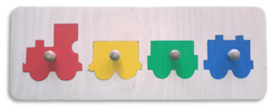 Wheels Wings: Rainbow Train puzzle