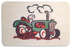 Wheels Wings: Tractor puzzle