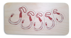 Seriation: Fish Hooks puzzle