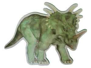 Giant Styracosaurus floor puzzle