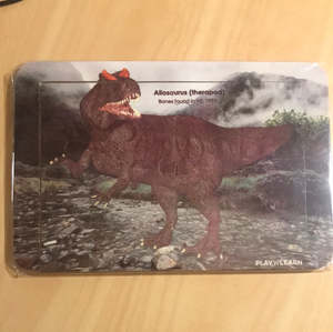 Second - Allosaurus 12pce jigsaw cut