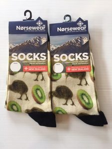 Products: Digitally printed Merino Wool Socks - Kiwi Merino and More