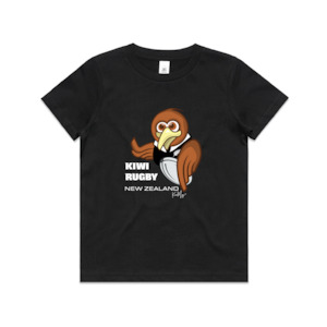 Tees: Youth KiwiMoji Rugby Tee