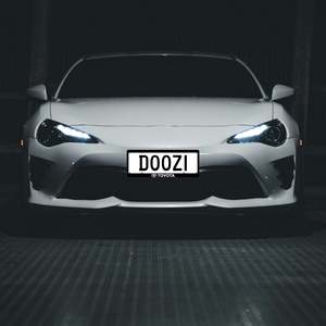 Number Plate Surrounds: Automotive branded number plate surrounds