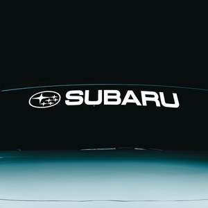 Automotive Windscreen Banner Stickers