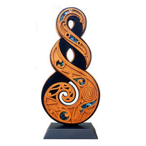 Products: Artwork – Large Standing Twist – 30cm – KIWINZ Gifts