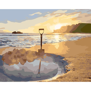 North Island Scenes: Hot Water Beach