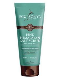 Body Medicated Skincare: Eco By Sonya Driver Pink Himalayan Salt Scrub 250ml