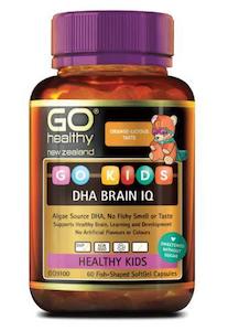 Brain Eye Support: GO Kids DHA Brain IQ 60 Caps