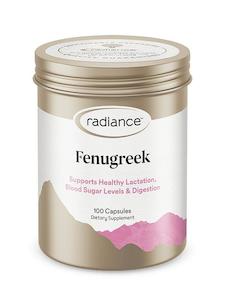 Breastfeeding: RADIANCE Fenugreek 100's
