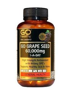 Eye Health: GO Healthy GO Grape Seed 60,000mg Capsules 120