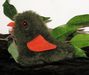 Puppets: Kea Finger Puppet