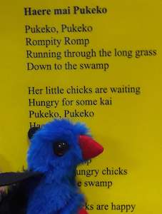 Rhyme Packs: Haere Mai Pukeko (Finger Puppet & Rhyme Chart)