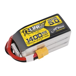 Tattu R-Line Version 5.0 22.2V 150C 1400mAh 6S Battery - KiwiQuads