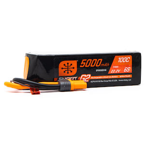 Spektrum 5000mAh 6S 22.2V Smart G2 LiPo 100C IC5 - KiwiQuads