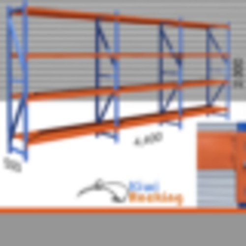100kg Shelving 2 x 2 x .5 – Single Bay