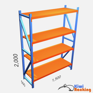 Products: 100kg Shelving 2 x 1.5 x .5 – Upright