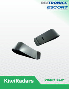 Products: Sun Visor Clip Beltronics Escort Radars Kiwi Radars
