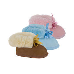 Lambskin For Baby: Sheepskin Baby Booties