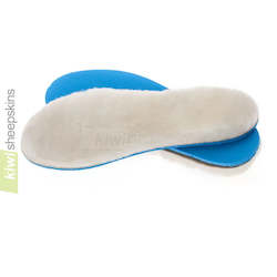 Sheepskin Slippers: Foam-backed sheepskin insoles