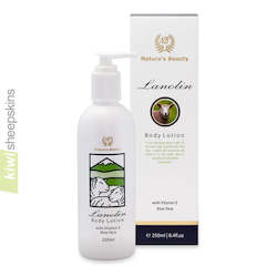 Natures Beauty Skin Care Cosmetics: Lanolux Body Lotion 250ml