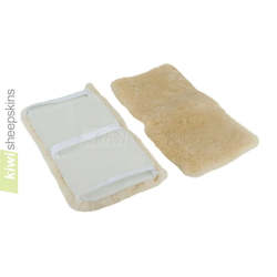 Medical Sheepskins Bedding: Sheepskin Wheelchair Arm Covers Wide 8in. (Pair)