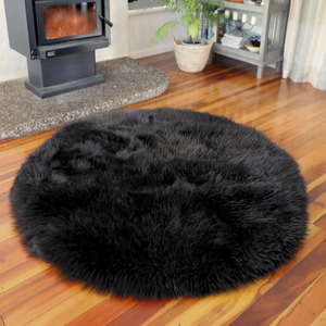 Sheepskin Rugs: Circular Sheepskin Rug