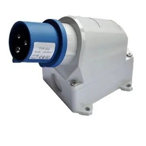 Inlet Kripal 16 Amp IP67 Angled