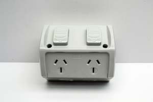 Other Exterior Power Points: Power Point HQE Double 15 Amp Weatherproof IP53