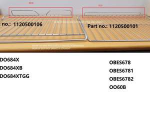 Wire Rack Omega Oven 60cm OBES