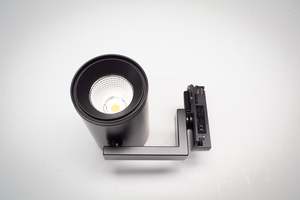 Light Fittings: LED Track Light Fitting COB Black 4K 13 Watt