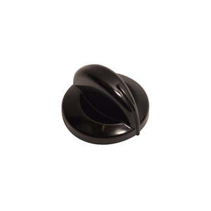 Knob Ariston Indesit Control Black Plastic PV604