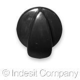 Knob Indesit Gas Burner Black Plastic K3G