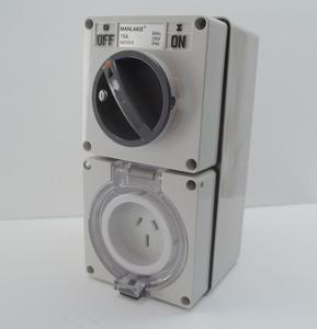 Switched Socket Industrial 10 Amp 3 Pin