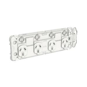 395H4G Quad Power Point Grid Only