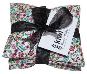 Waterproof & Washable Kiwi Wheatbags: Wheat Bag with Washable Cover - Wildflower Pink