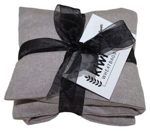 Wheat Bag with Washable Cover - Grey