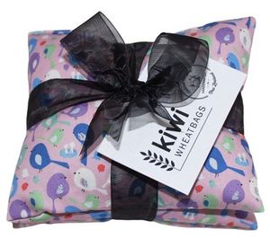 3 Segment Wheat Bags Kiwi Wheatbags: Sparrows Pink Wheat Bag