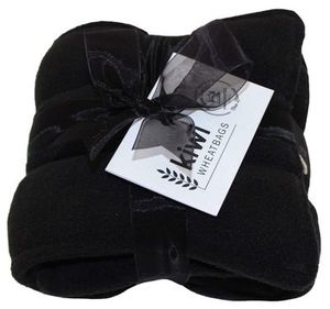 Polar Fleece Wheat Bags Kiwi Wheatbags: Black Polar Fleece Wheat Bag