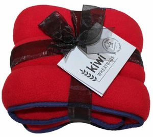 Polar Fleece Wheat Bags Kiwi Wheatbags: Red Polar Fleece Wheat Bag