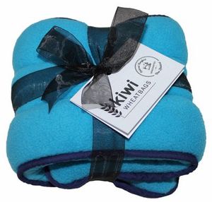 Turquoise Polar Fleece Wheat Bag