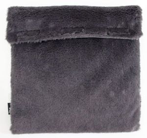 Pet Wheat Bags Kiwi Wheatbags: Charcoal Furry Pet Wheat Bag