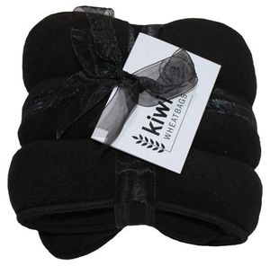Black Polar Fleece Wheat Bag