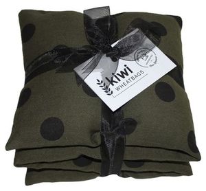 Jumbo Wheat Bags Kiwi Wheatbags: Olive Spot Jumbo Wheat Bag