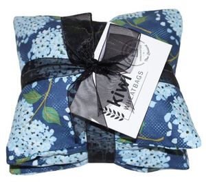 Waterproof & Washable Kiwi Wheatbags: Wheat Bag with Washable Cover - Hydrangea