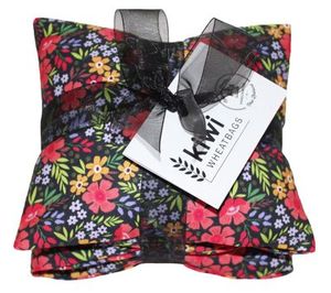 Waterproof & Washable Kiwi Wheatbags: Wheat Bag with Washable Cover - Midnight Floral