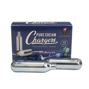 Products: Flavoured Cream Chargers 10pk Blueberry Ice