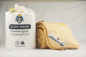 Products: 100% Alpaca Duvet Inner 450GSM Brown - Kiwi Wool